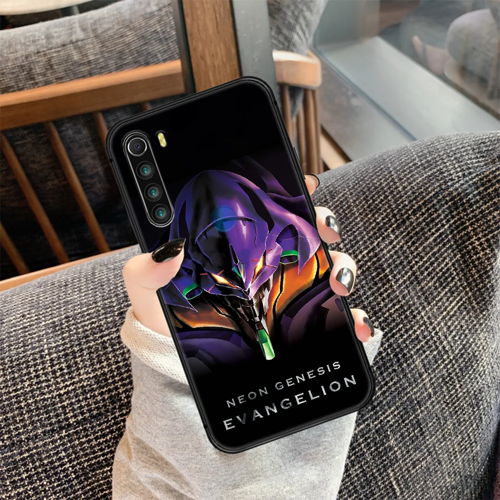 

Genesis Evangelion EVA Anime Phone Case Cover Hull For XIAOMI Redmi 7 7a 8 8a 9 9a NOTE 6 7 8 8t 9 9s Pro Max 4X black Cover