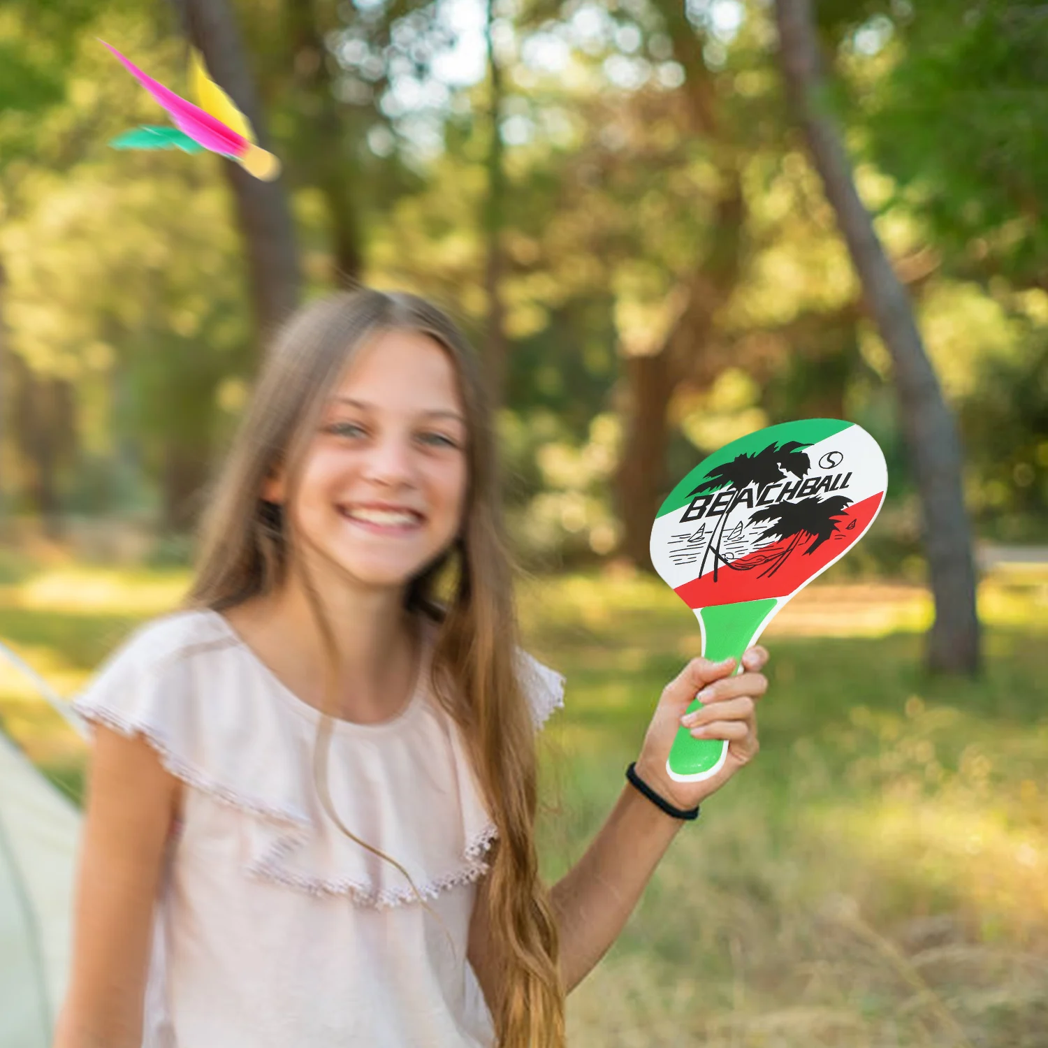 Забавная ракетка для бадминтона в виде крикета 5 мм пятислойная