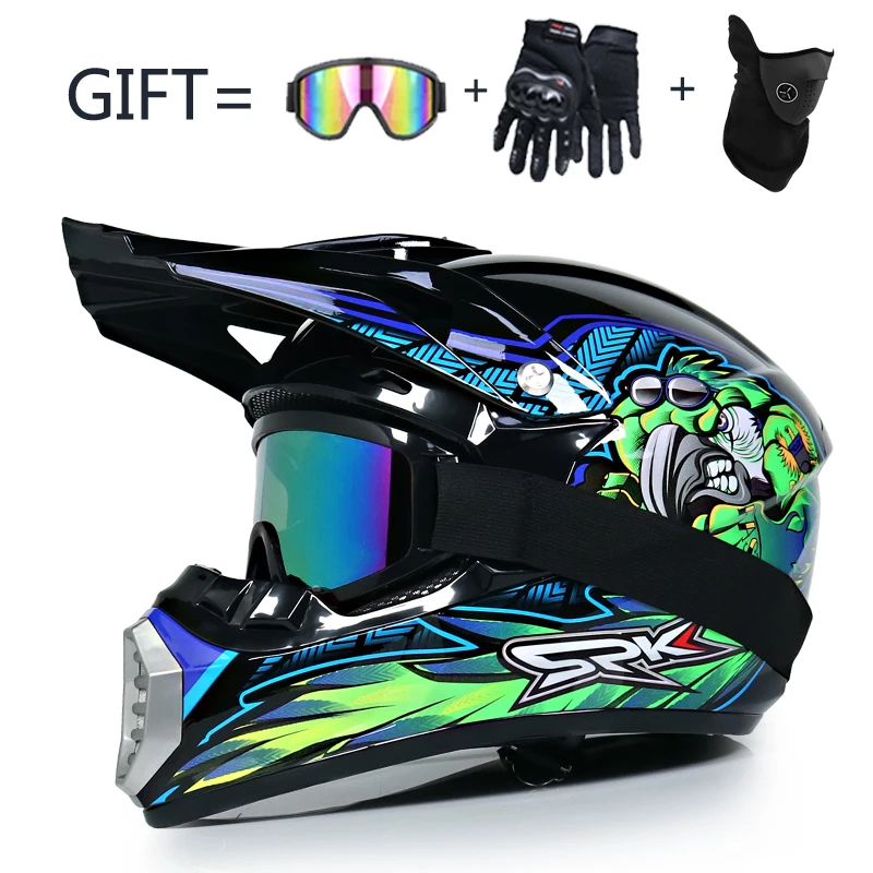 

2018 professional off-road helmet off-road helmet Capacete Kasko Racing Cascade downhill racing helmet cross helmet WLT-126