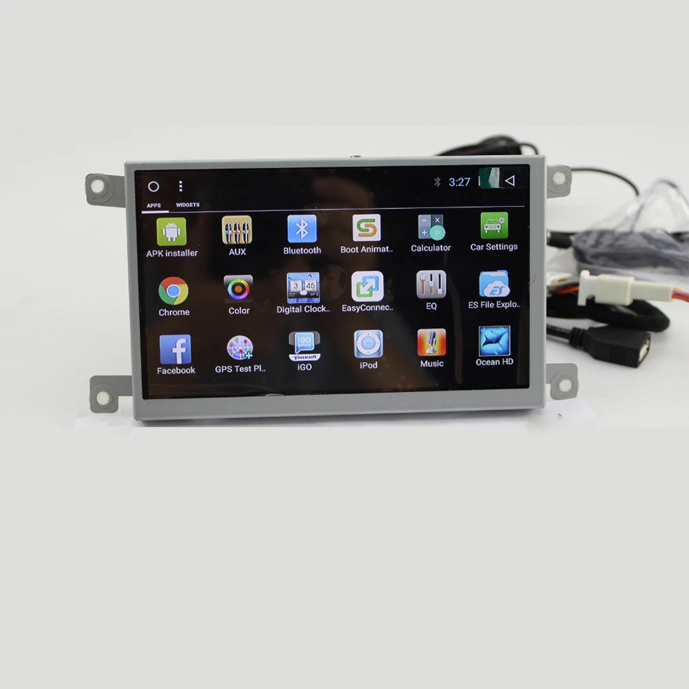 Автомагнитола для Audi A6 C6 4F мультимедийный плеер на Android с экраном оригинального