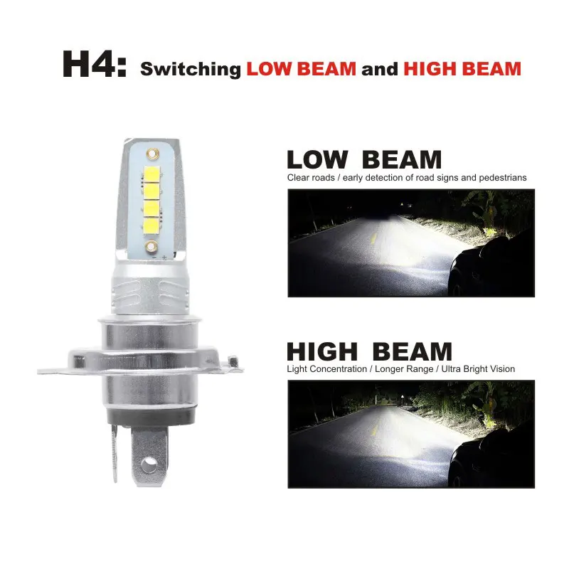 H1 h11 led h4 h7 Автомобильный головной светильник лампа автомобильный 6000k psx24w h15 h27 d1s d2s