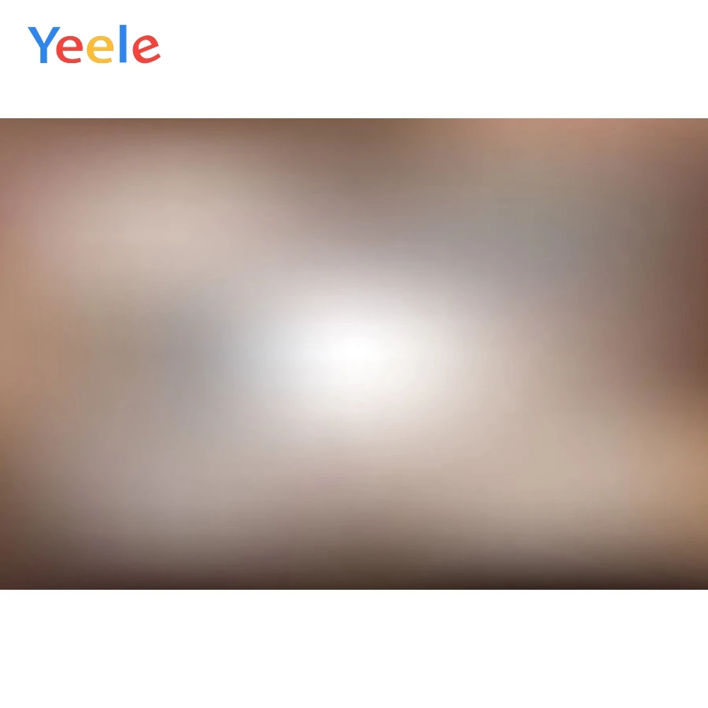Yeele абстрактный коричневый градиент фон Рождество блеск новорожденных Беби