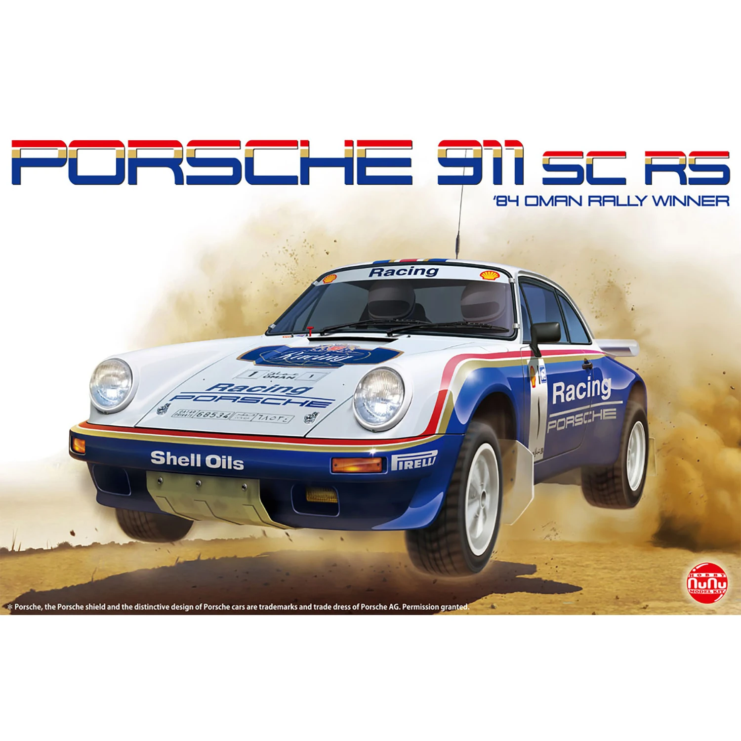 Hobby NuNu PN24011 1/24 Porsche 911 SC / RS 1984 Oman Rally Winner Model Building Kit | Игрушки и хобби