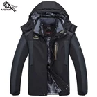 Мужская Вельветовая куртка, утепленная ветровка с капюшоном, Повседневная теплая куртка, зимняя парка, размеры XL-7XL, 8XL, 9XL