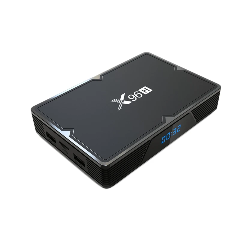 X96H Android 9 0 TV box HDMI 6K Smart set top 2 4G/8G двойной Wifi медиаплеер с гарнитурой | Электроника