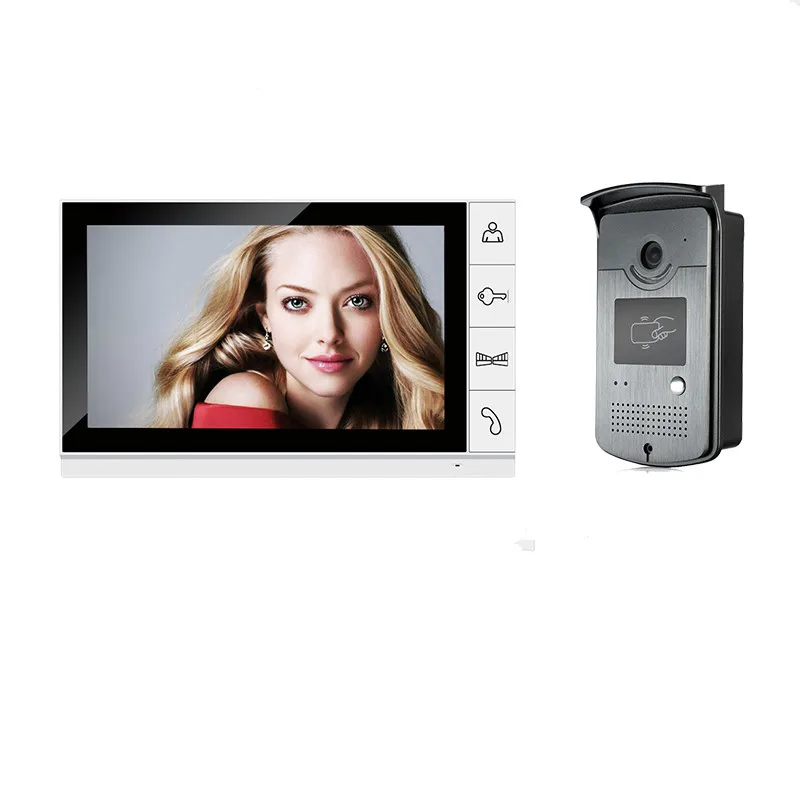 7 &quotцветной экран видео домофон система|Видеодомофон| |