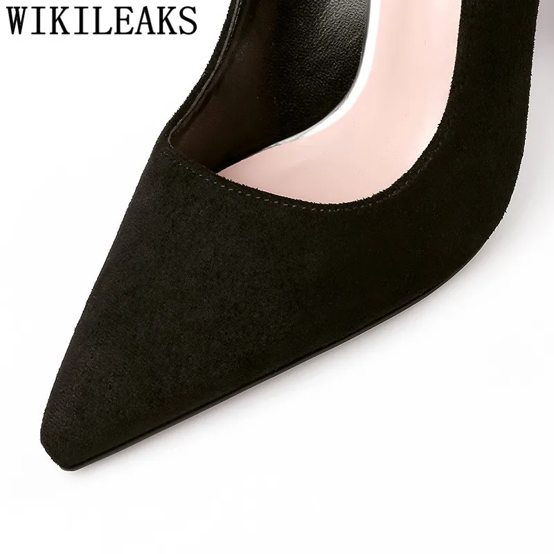 Дизайнерские свадебные туфли синие офисные Женская Классическая обувь на