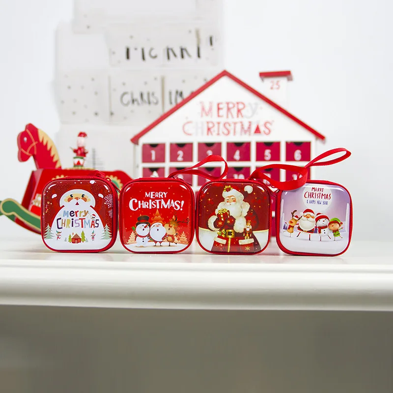 Navidad рождественские украшения для дома, рождественский подарок, сумка для монет, Рождественский Декор, год, Q