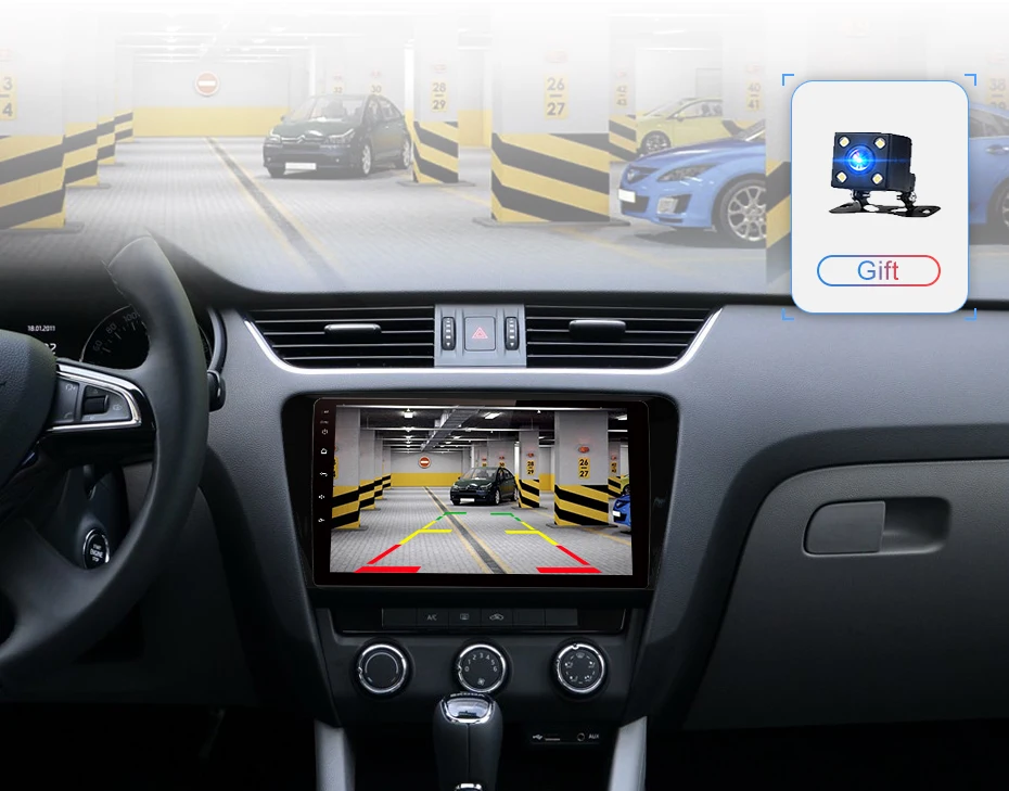 Junsun V1 2G+ 32G Android 9,0 для SKODA Octavia 2013- A7 автомобильный Радио Мультимедиа Видео плеер gps RDS 2 din dvd