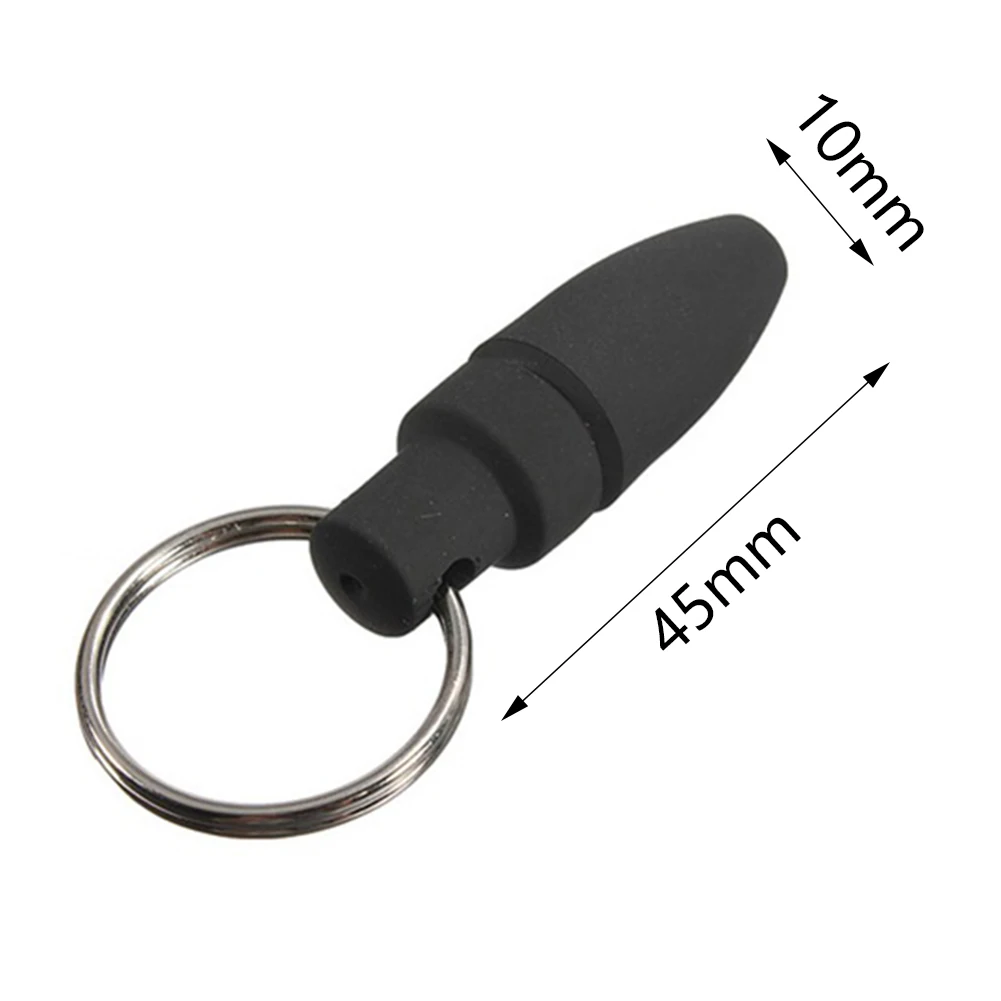 1pc Easy Use Cigar Punch Cutter Accessories with Key Ring Pull Hole Cool Cigar Punch Rubber Clip Portable Gadget Tools # images - 6