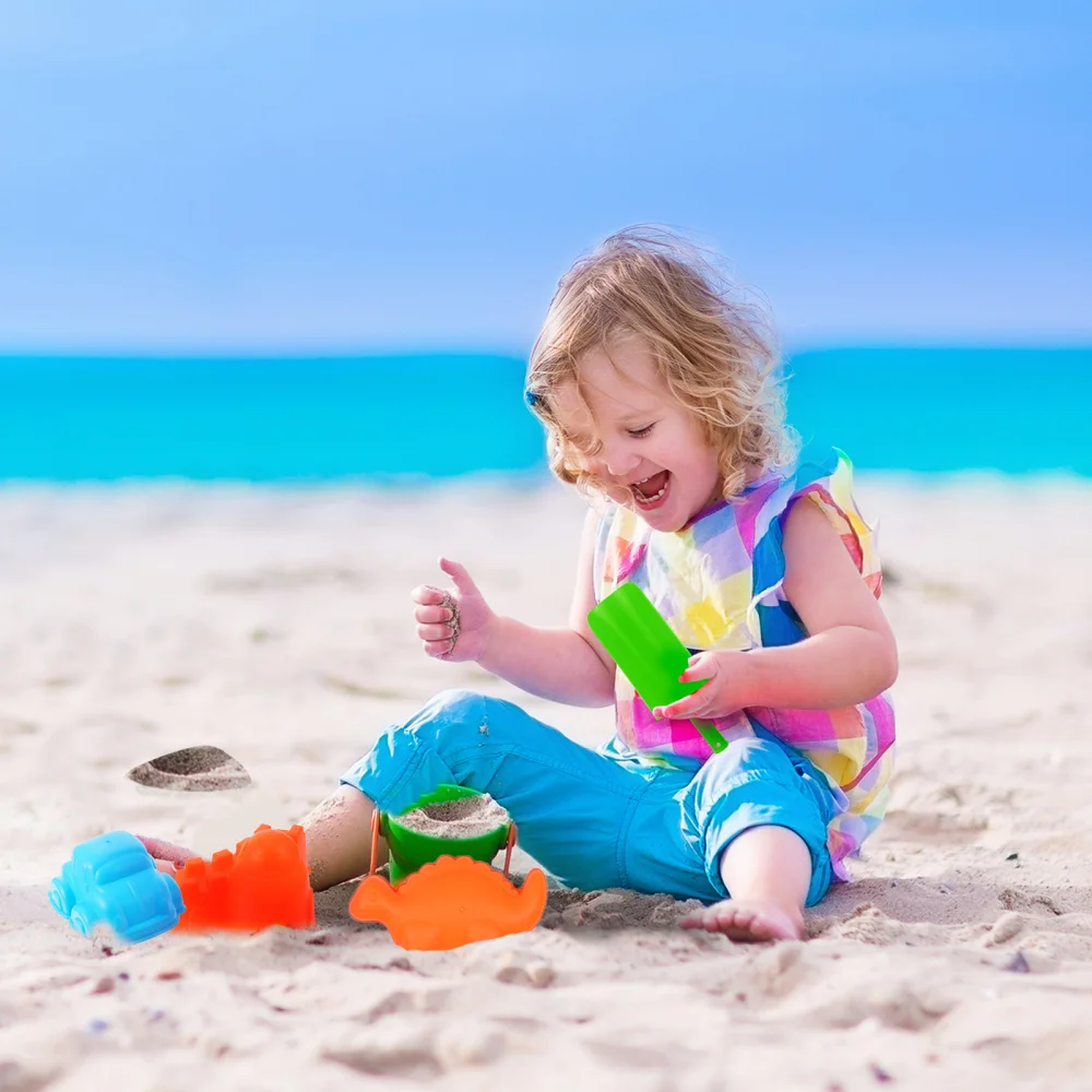

4pcs Useful Beach Sand Shovels Kid's Sand Dredging Tool Creative Kids Shovel