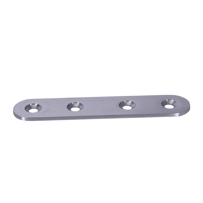 Promotion! Flat Stainless Steel Repair Mending Fixing Plate Brackets Support 2pcs | Строительство и ремонт