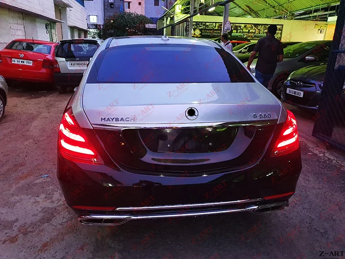 Z ART Пластик тюнинг пакет для Mercedes Benz S CLASS W222 2014 2017 м prefacelift модифицированной кузова