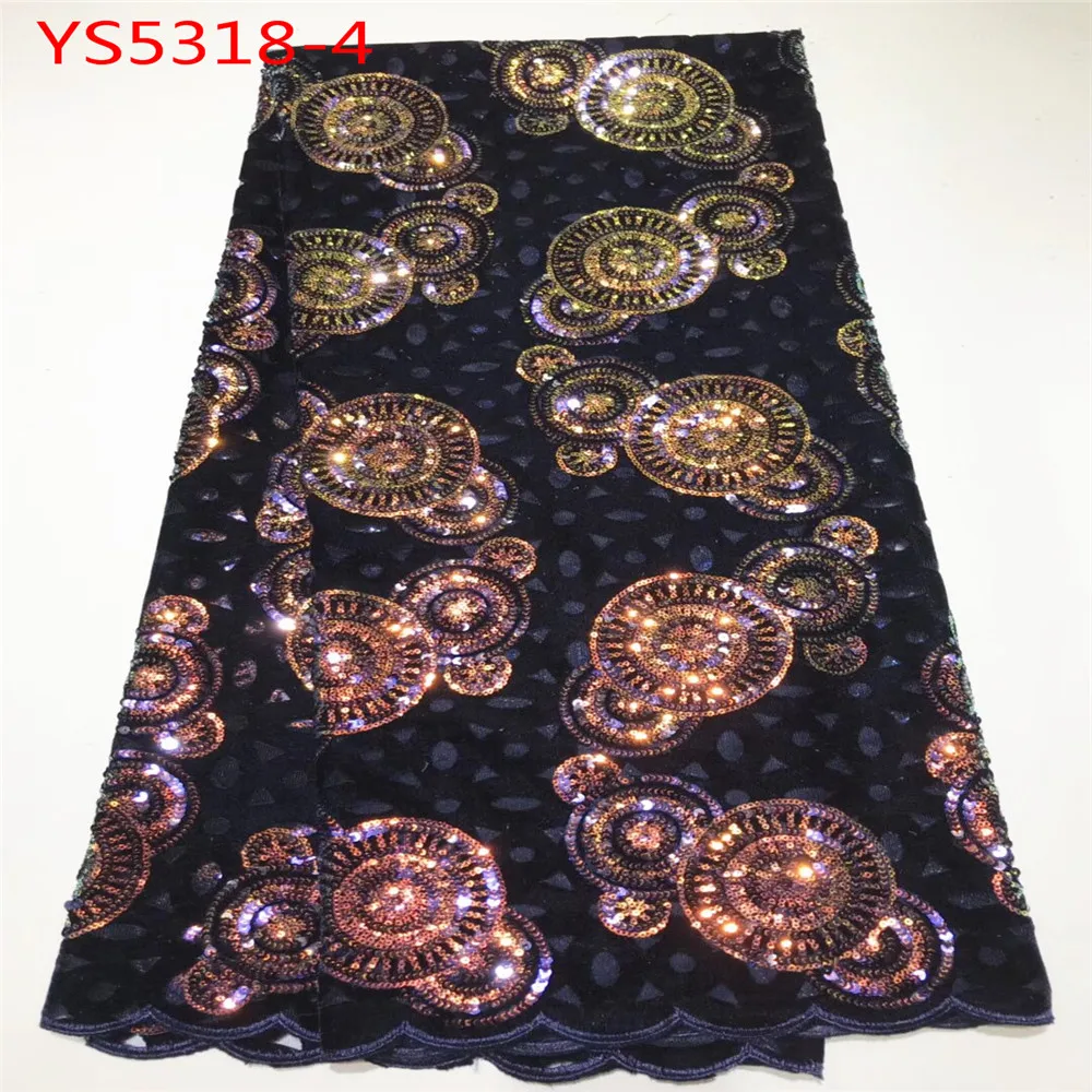Уникальная модная вышитая африканская французская сетчатая кружевная ткань