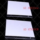 Трехуровневая приглушаемая светодиодная подсветильник ка размера A3, A4A5, планшет с защитой глаз, легче для алмазной живописи, инструменты для вышивки, аксессуары