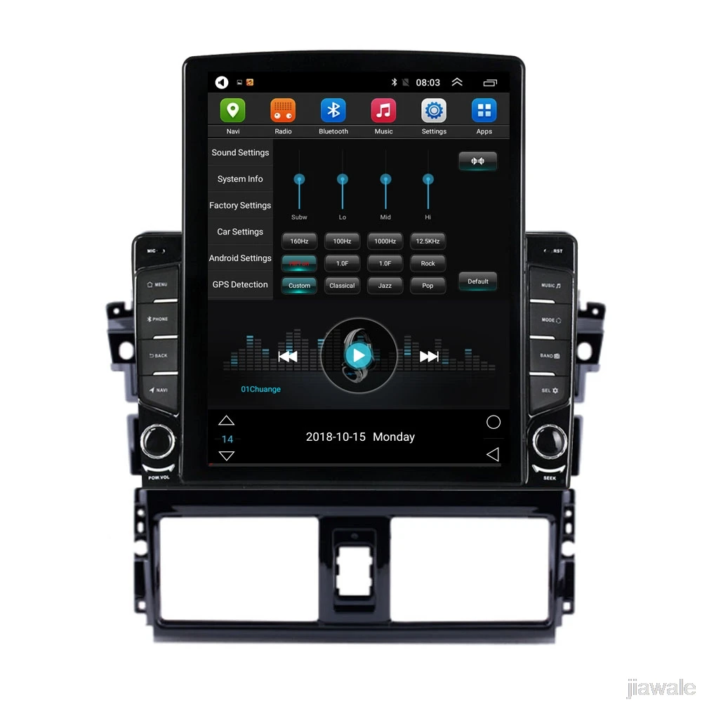 9 7 &quotВосьмиядерный tesla стиль вертикальный экран Android 10 Автомобильный GPS стерео