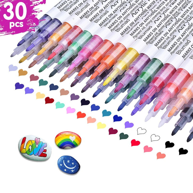 Beager акриловые маркеры для рисования художественные принадлежности пунктового