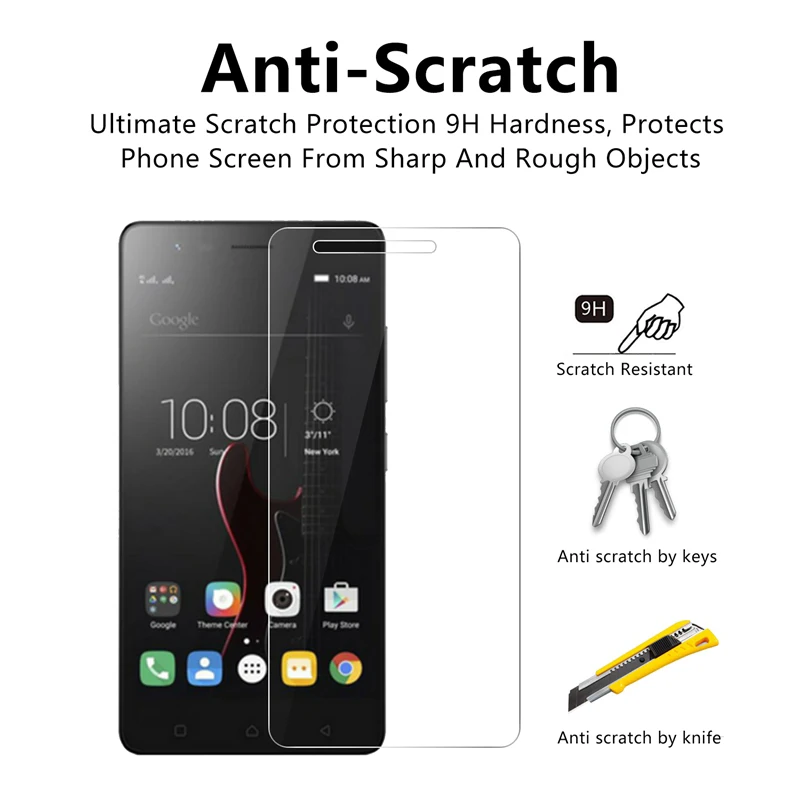 Закаленное стекло 9H HD для Lenovo K3 K4 Note закаленное Vibe K5 Plus Play на Z5 Pro | Мобильные