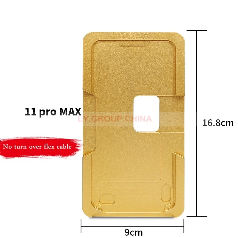 Металлическая форма OCA для iPhone 5/6/6S/7/7Plus/8/8Plus/X/XS MAX/XR/11 PRO MAX переднее стекло