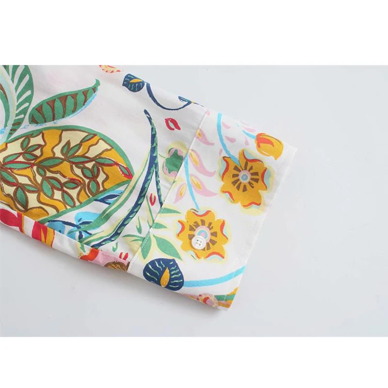 

Za Jumpsuit high waist jumpsuit casual chic print women jumpsuit 2021 new fashion straight print street youth jumpsuits women