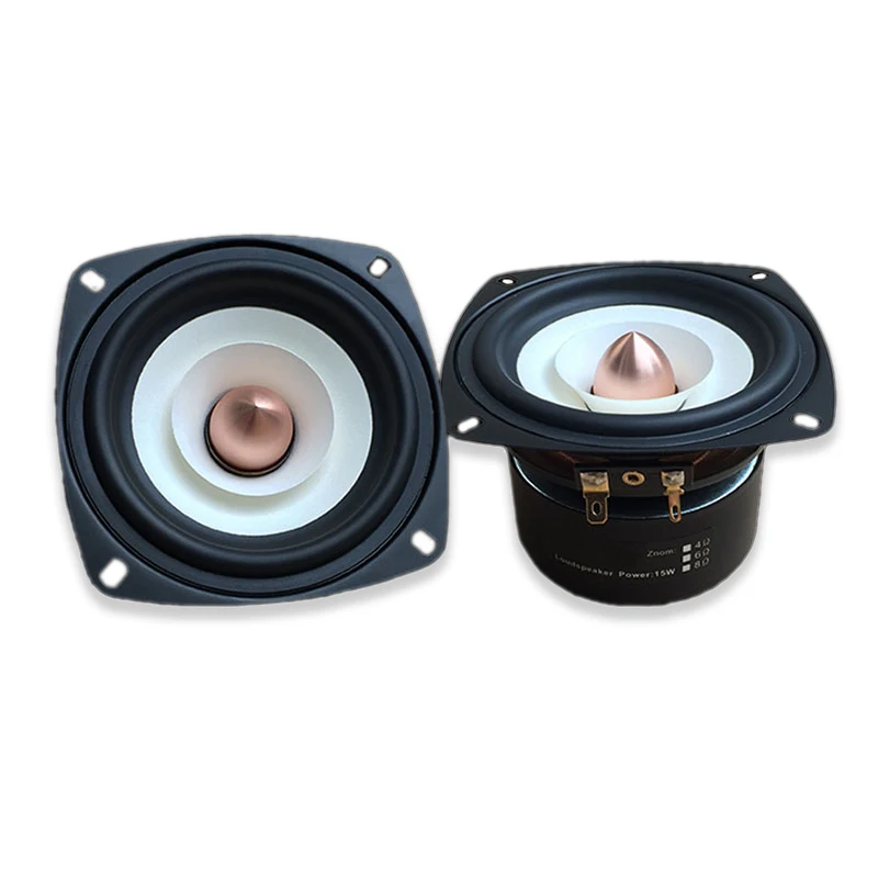 4 "дюймовый 4ohm 6ohm 8ohm 15W полный диапазон антимагнитных динамиков аудио стерео