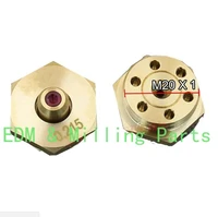 1pc edm wire cut drill puncher guide nozzle integrated diamond 0 215mm faucet for cnc machine service