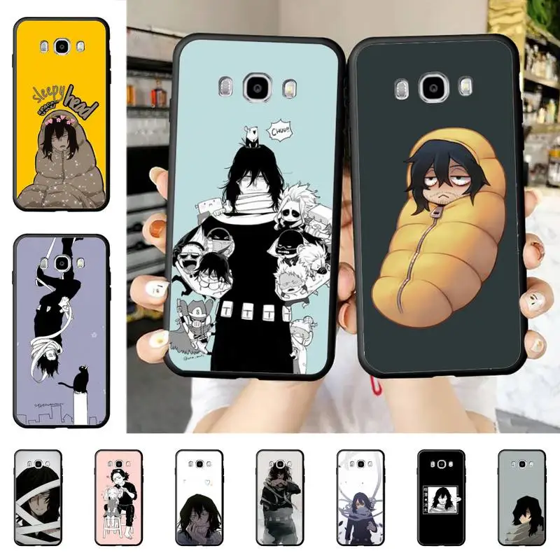 

YNDFCNB My Hero Academia Aizawa Shouta Anime Phone Case for Samsung J 4 5 6 7 8 prime plus 2018 2017 2016 J7 core