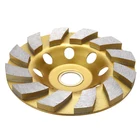 100 мм Алмазный шлифовальный диск сегмент шлифовка в форме чаши чашки режущий диск для бетона гранит камень Керамика инструменты