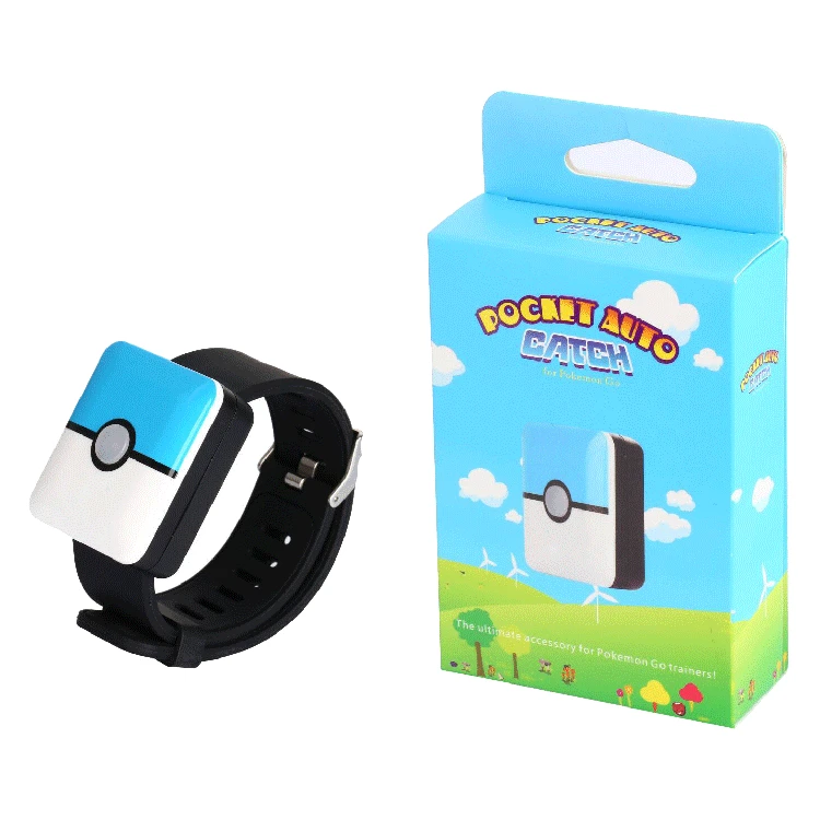 

Pokemon Go Plus Bracelet Wristband for Android IOS New Auto Catch Bracelet for Pokemon Go Plus Bluetooth Rechargeable Square