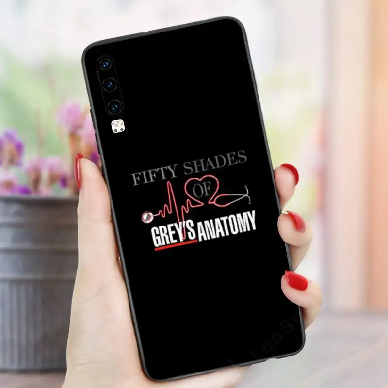 

GREY GREY'S ANATOMY Phone Case For Huawei P9 P10 P20 P30 Pro Lite smart Mate 10 Lite 20 Y5 Y6 Y7 2018 2019