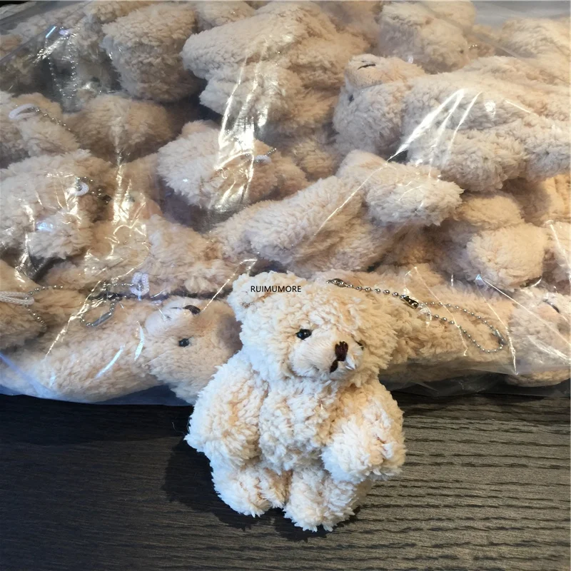 Медведь небольшого размера 3 9 см аксессуары для свадебного букета плюшевый