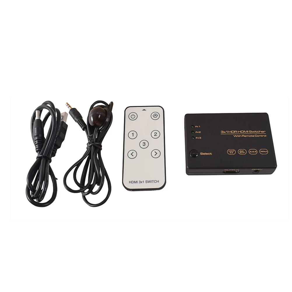 Переключатель видеосигнала HD HDMI 4K переключатель разветвитель концентратор для