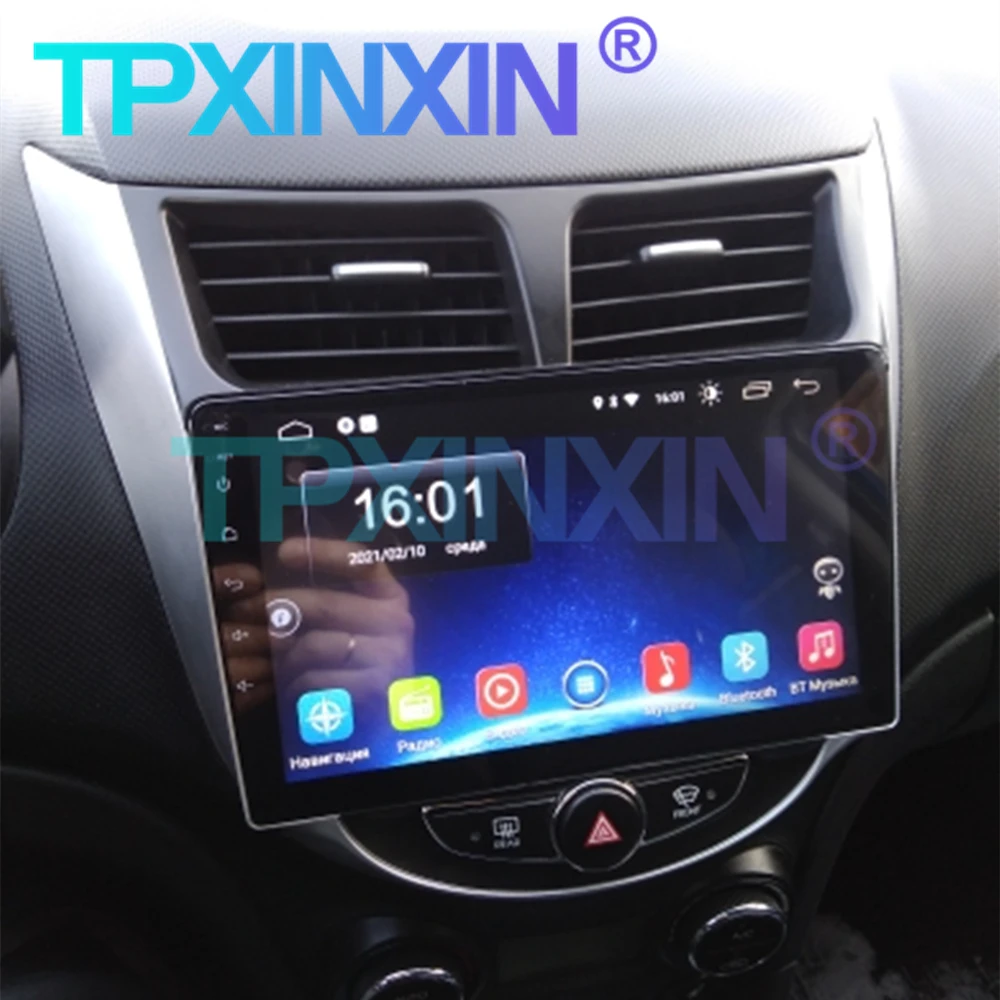 

Автомагнитола для Hyundai Solaris 2010-2016, 6 + 128 ГБ, Android 10,0