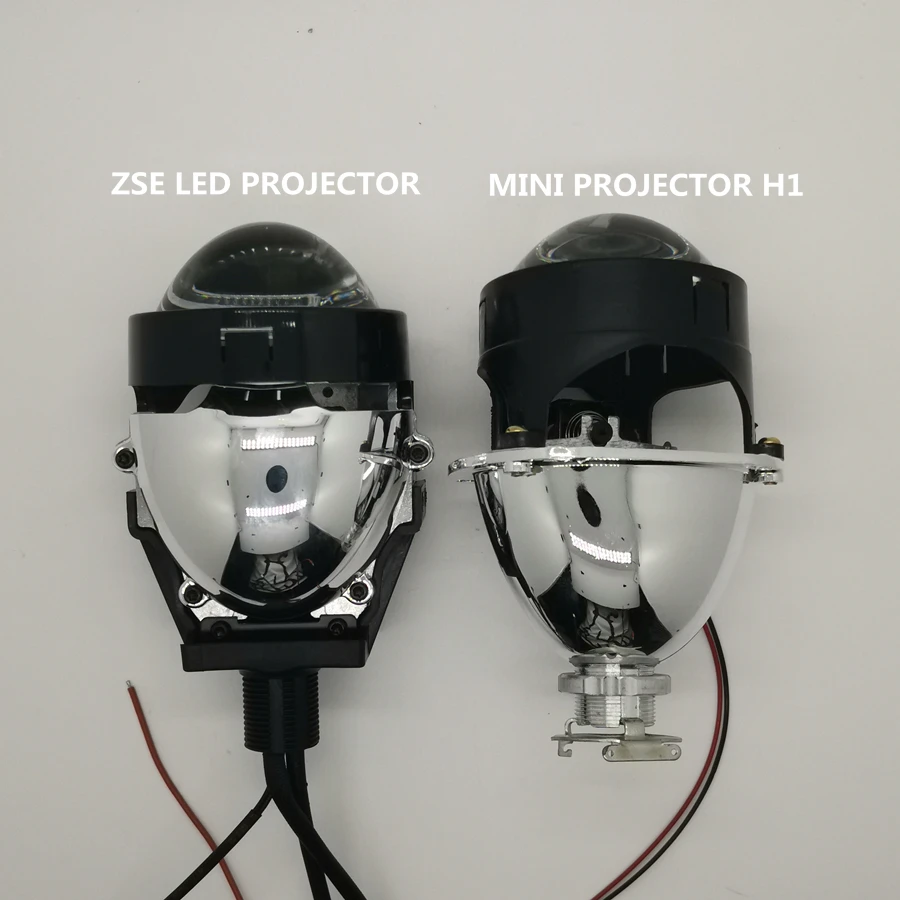DLAND собственный ZSE 2 5 &quotМини би светодиодный проектор Объектив KIT LHD RHD Простая