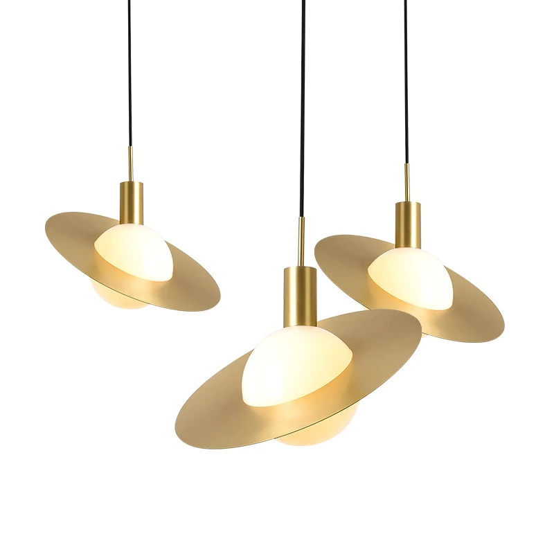 Металлическая Подвесная лампа G125 в стиле пост модерн стеклянные светильники