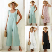 2021 summer womens clothing pregnant woman bib plus size loose straight solid color one piece bib maternity jumpsuit