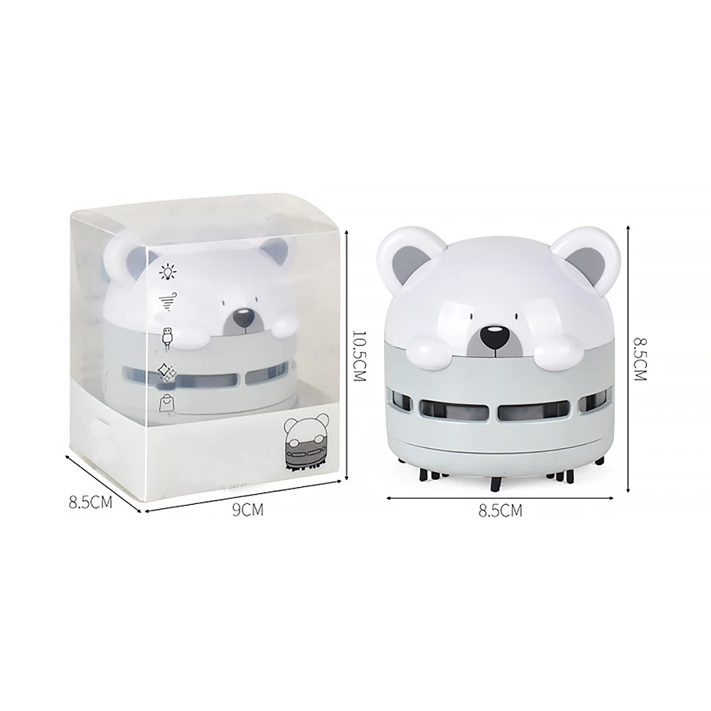 Популярный портативный мини пылесос с мультяшным изображением для углового