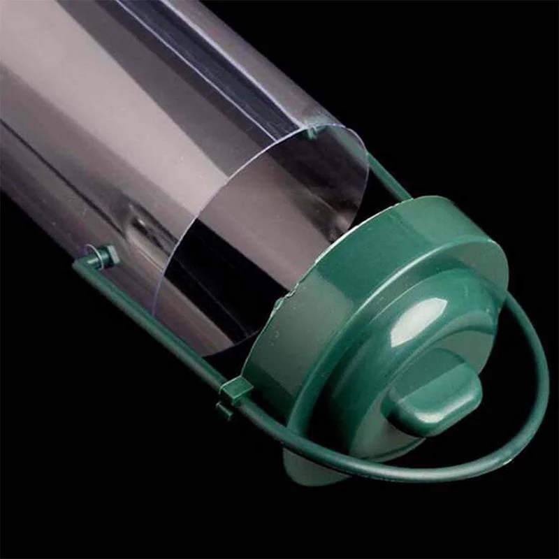 Tube Bird Feeder Outdoor Hanging With Handle Durable And Disassembles For Garden Yard Tree (2 Pack) | Дом и сад