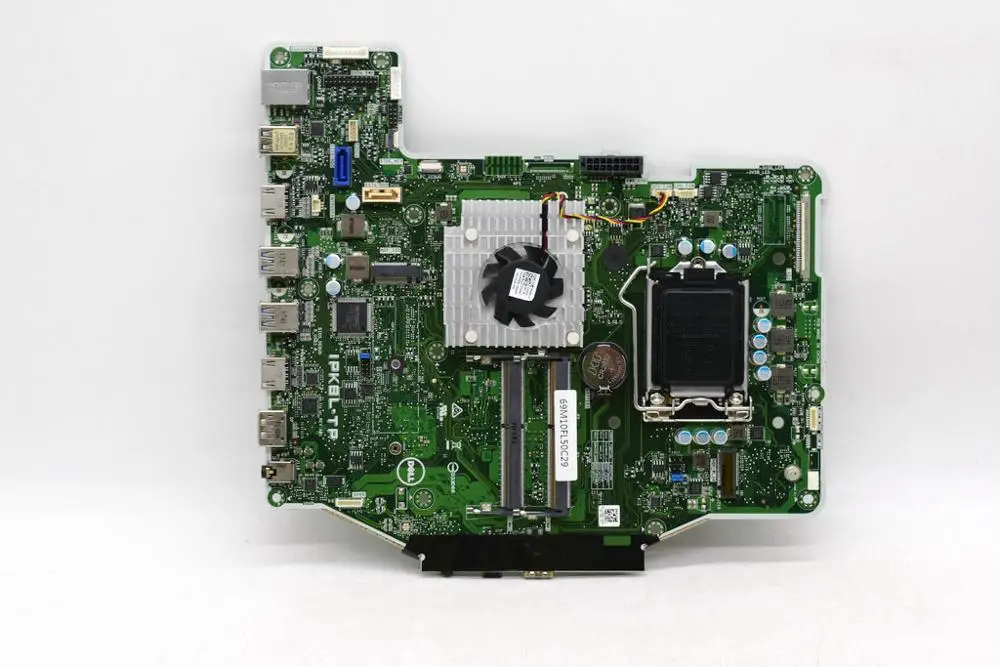Kaufen Für Dell 7440 7450 Alle-in-one IPKBL-TP 19KMN Verwendet Motherboard LGA 1151 DDR4 M-ATX Mit Fan Original Motherboard Combo CN- 019KMN