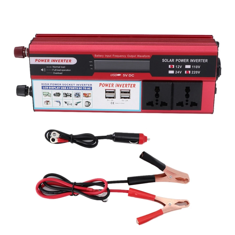 6000 Вт Инвертор солнечной энергии цифровой дисплей зарядное устройство для