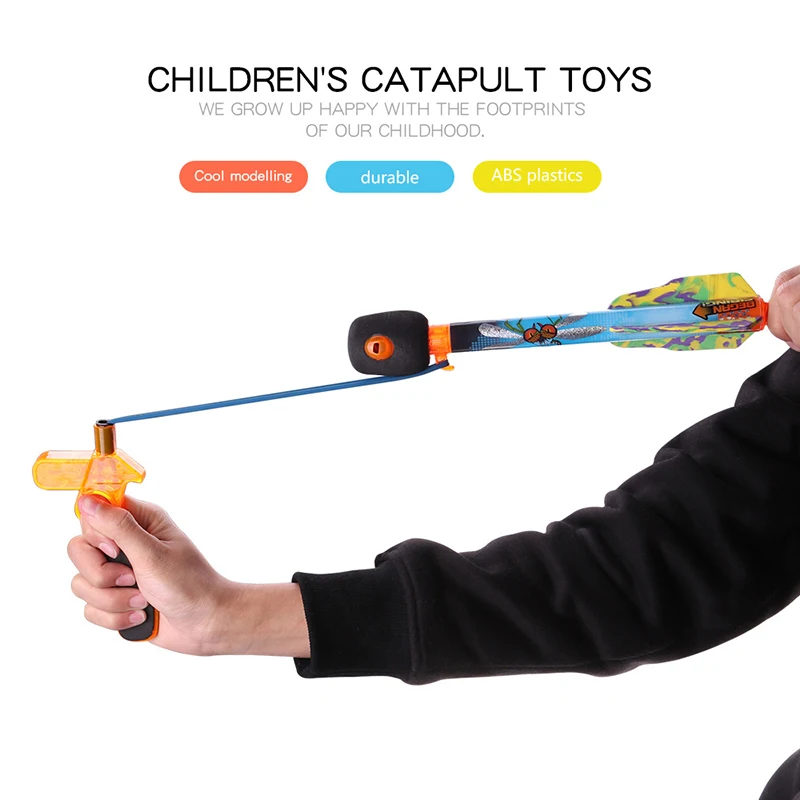 

Flying Slingshot Child Outdoor Toy Rocket Screaming Whistle Sky Missile Toy Child Boy Girl Toy Game Gift