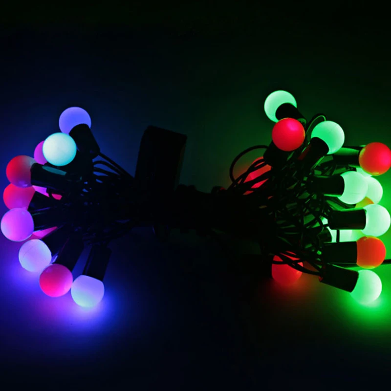 Eslas Fairy Garland LED Ball String Lights 220V EU Plug Waterproof IP65 Outdoor ball Christmas Holiday Wedding Party Decotation | Освещение