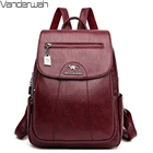 Рюкзак женский, из натуральной кожи, для путешествий, 2020