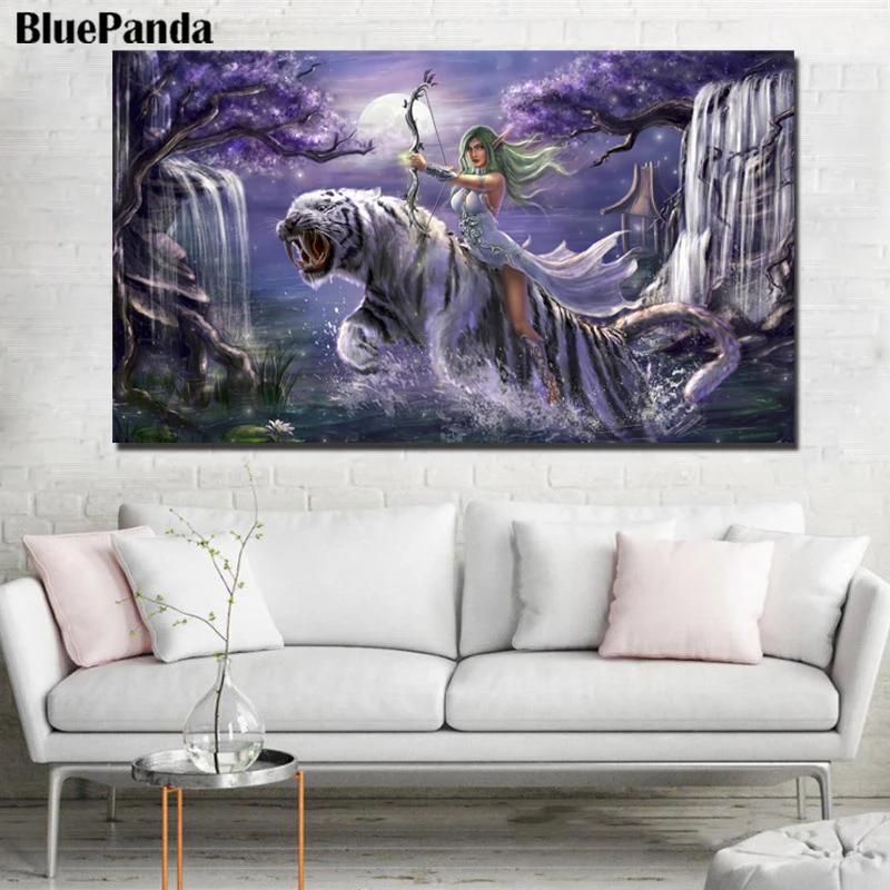 Картины с изображением эльфа из мира клюва Андуина Лотара настенные