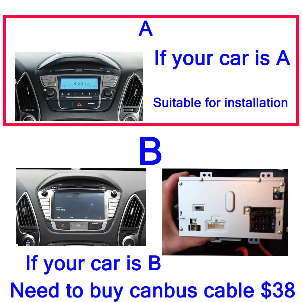 Автомобильный мультимедийный плеер 9 7 дюймов Android для Hyundai Tucson 2 IX35 2009-2015 головное
