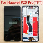 TFT 6,1 дюймов для Huawei P20 Pro P20Pro CLT-L09 CLT-L29 CLT-L04 HW-01K ЖК-дисплей сенсорный экран дигитайзер в сборес рамкой