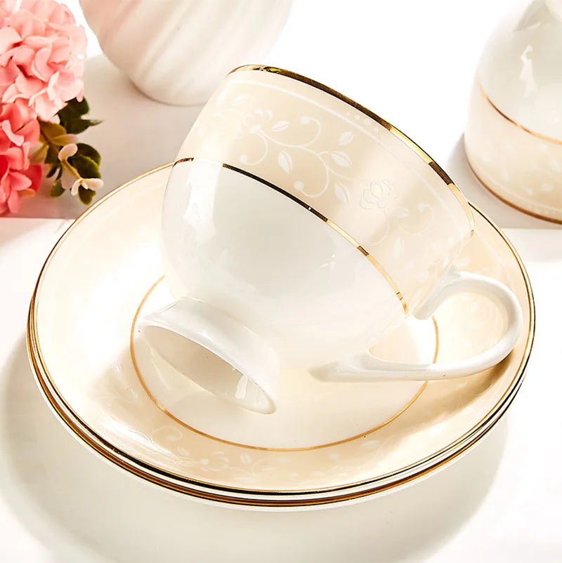 

Japanese Simple Tea Cup Set Porcelain Espresso Cups Vintage Coffee Cup Tea Water Ceramic Tazzine Caffe Home Drinkware AB50BD