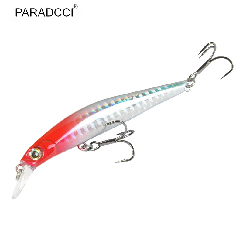 

PARADCCI блесна 90 мм 7,5 гр катушка для ловли глубокое погружение приманки льда Crankbait Whopper Plopper раковина бас приманки Япония рыболовные снасти Pesca