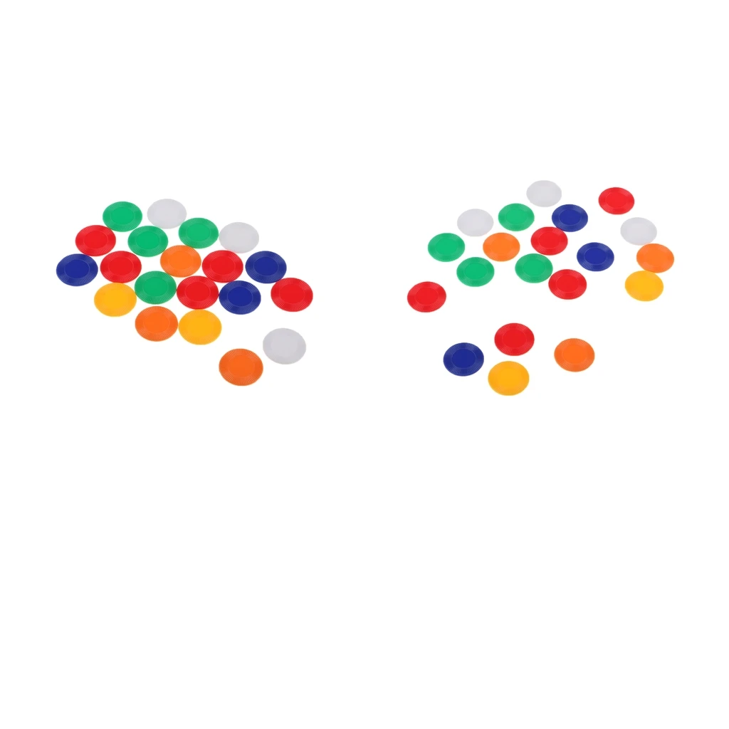 40 шт./компл. игровые монетные чипы для развлечений и семейных игр | Спорт