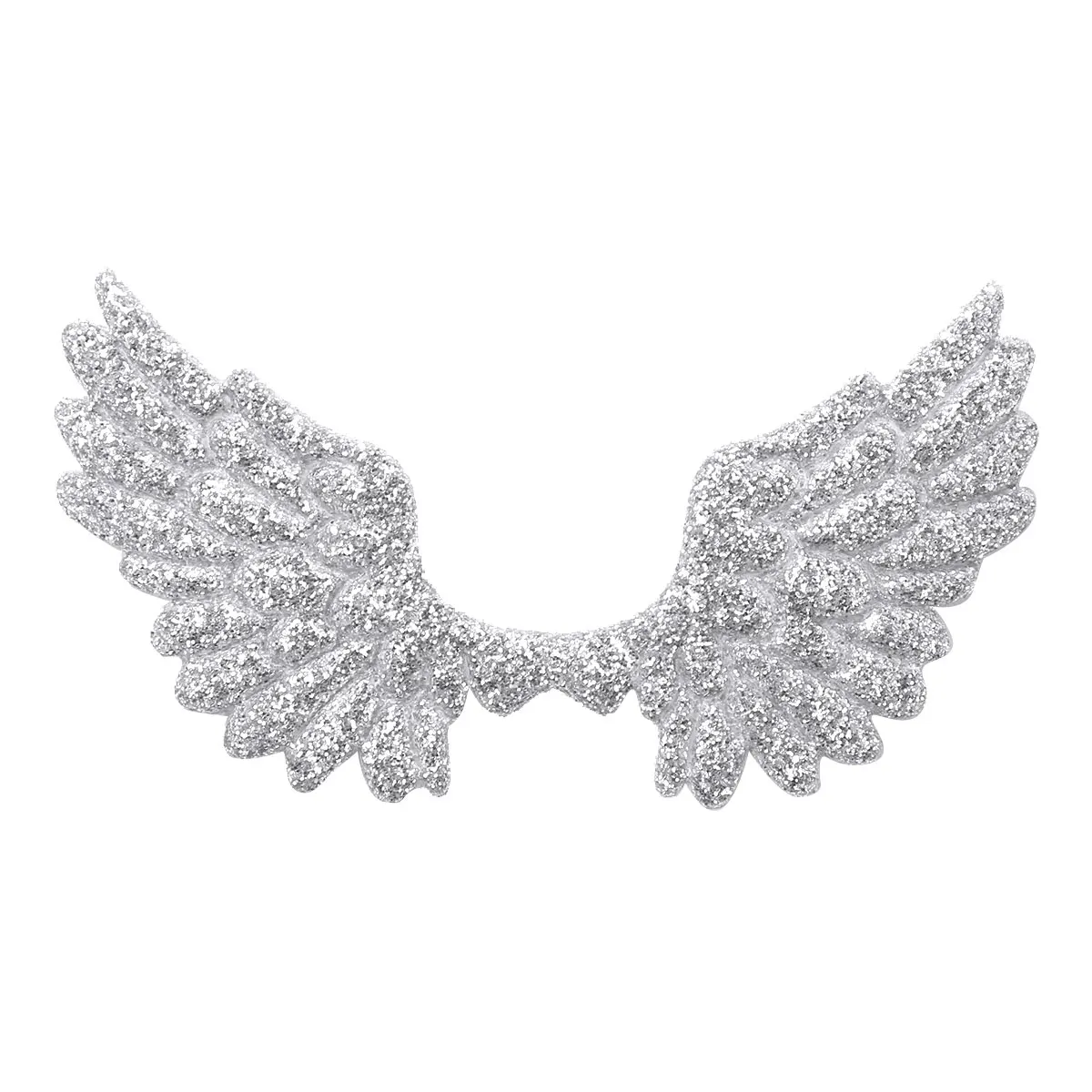 10/11Pcs Children Iridescent Angle Wings Apparel Sewing Patches Jackets Cloth DIY Craf Hair Clip Accessories | Аксессуары для